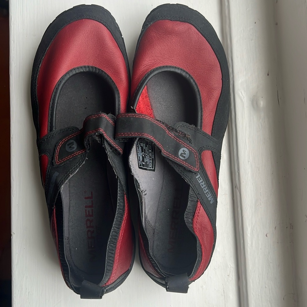 Red Leather athletic wear